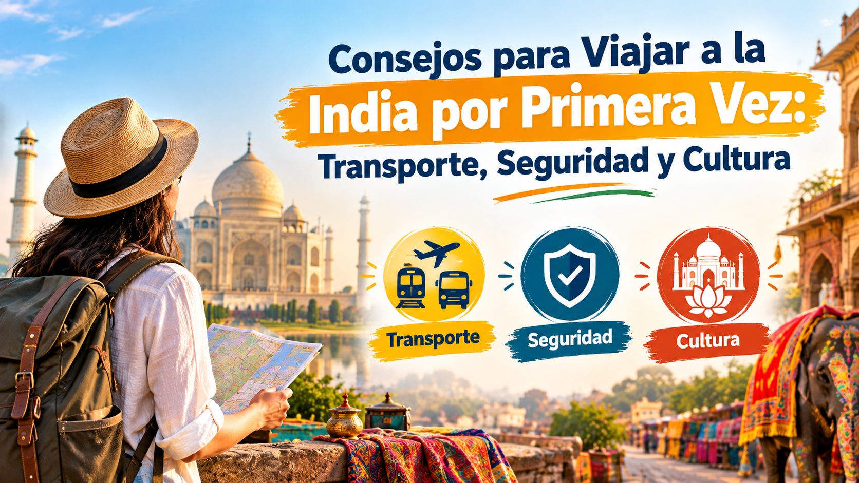 Consejos para Viajar por India por Primera Vez: Transporte, Seguridad y Cultura