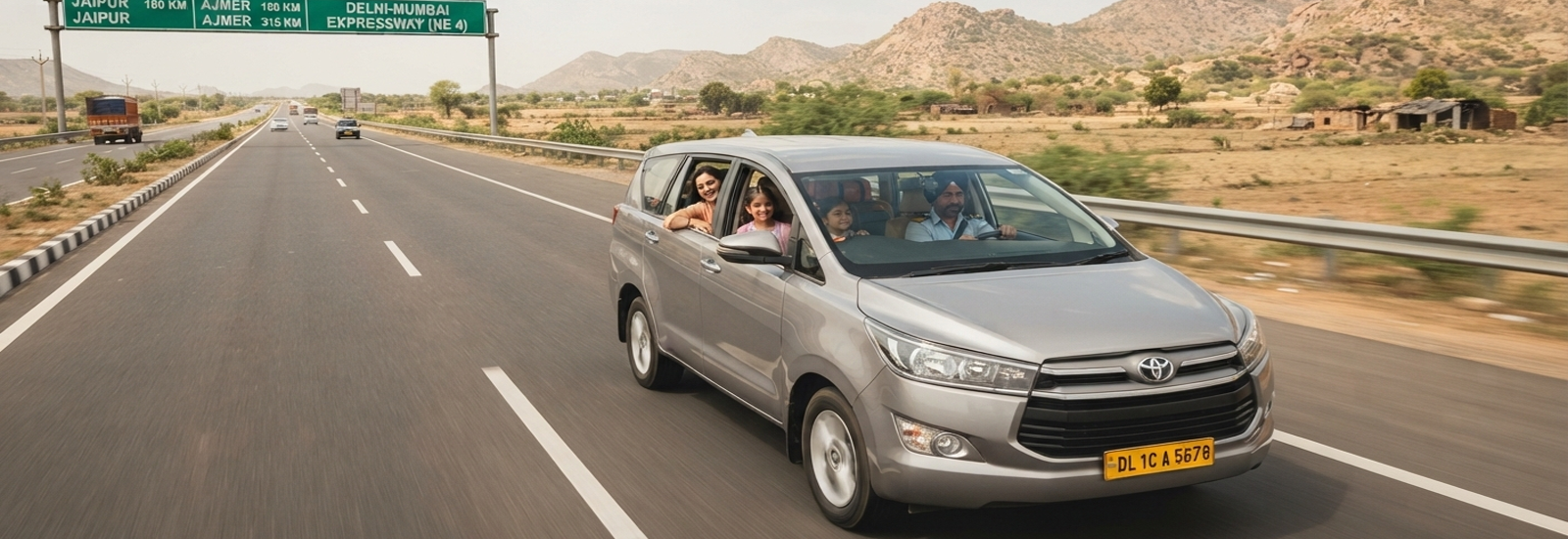 Viajar de Delhi a Jaipur en Coche con Conductor: Distancia, Tiempo y Consejos